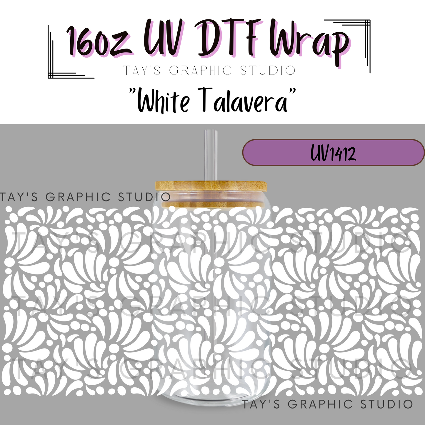 Talavera Wraps in 12 COLOR OPTIONS - MTO