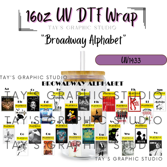 Exclusive - Broadway Alphabet Wrap - MTO