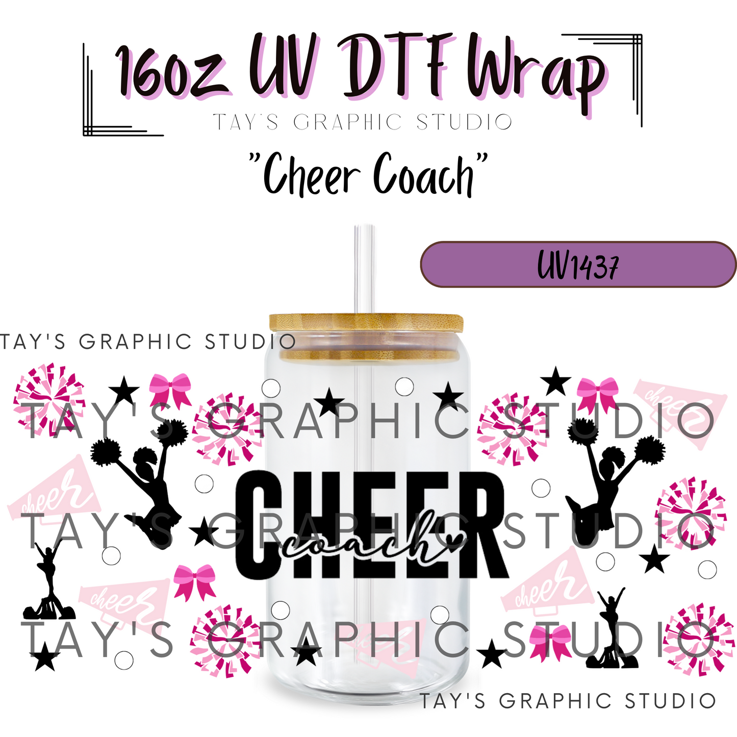 Exclusive - Cheer Coach Wrap - MTO