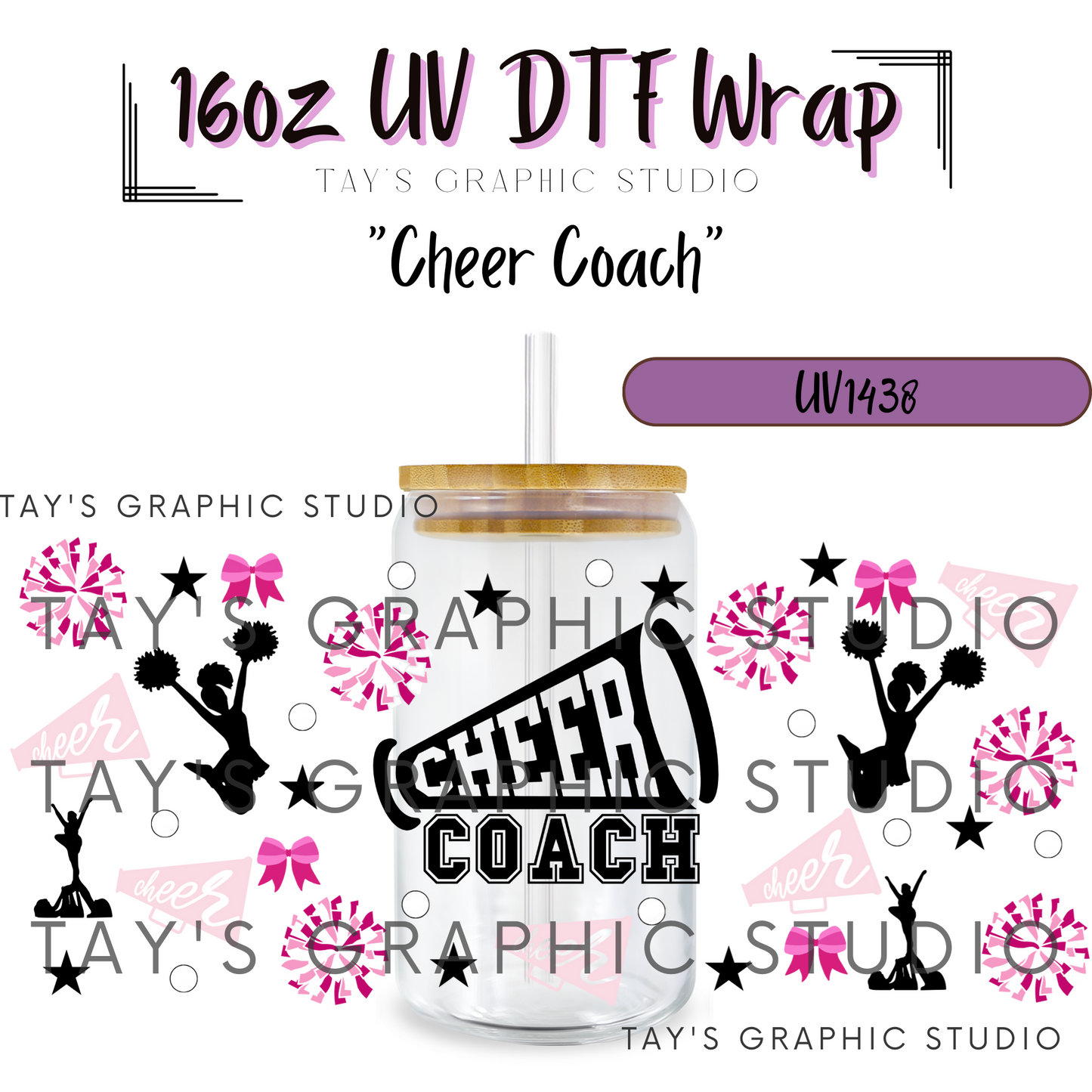 Exclusive - Cheer Coach Wrap - MTO