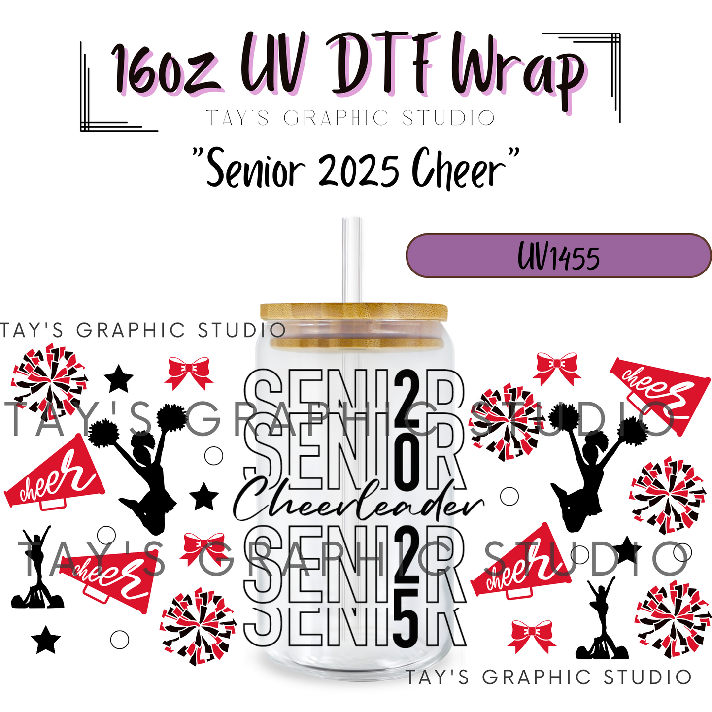 Exclusive - Senior 2025 Cheerleader Wrap - MTO