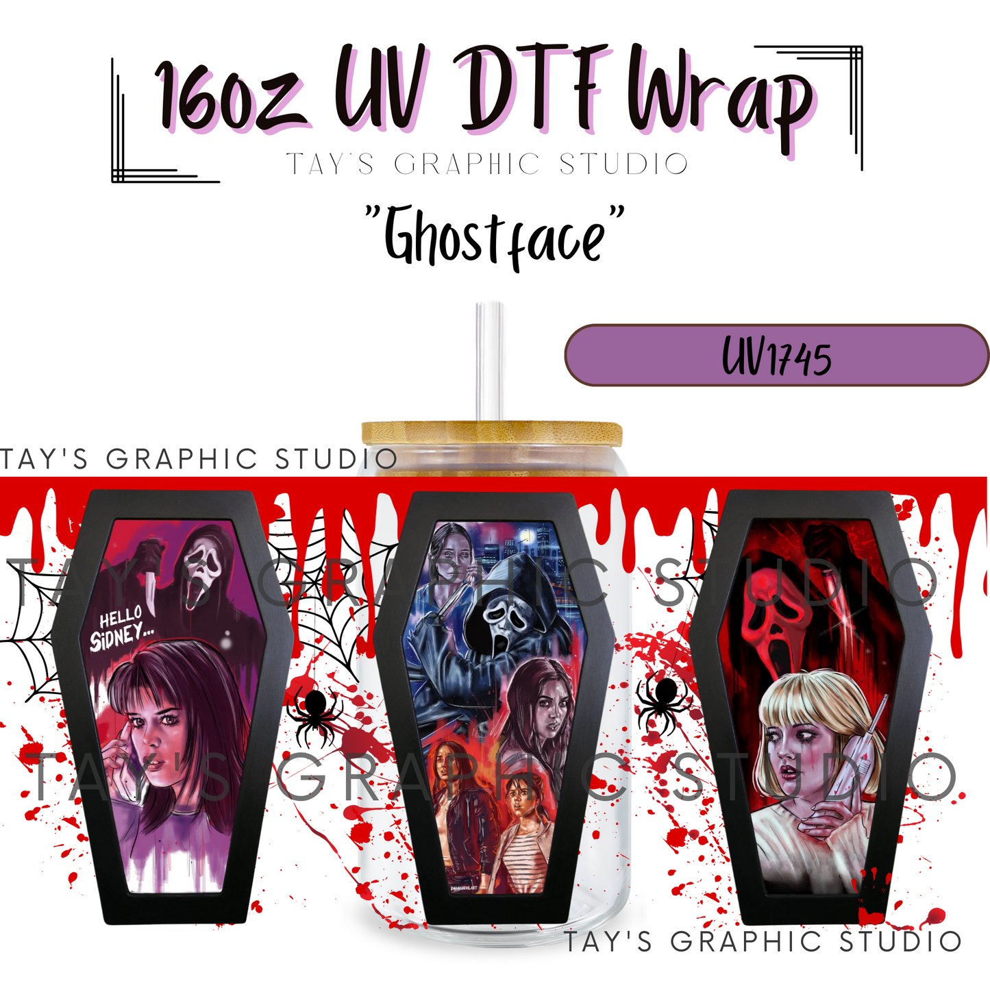 Exclusive - Ghostface Coffin Wrap - MTO