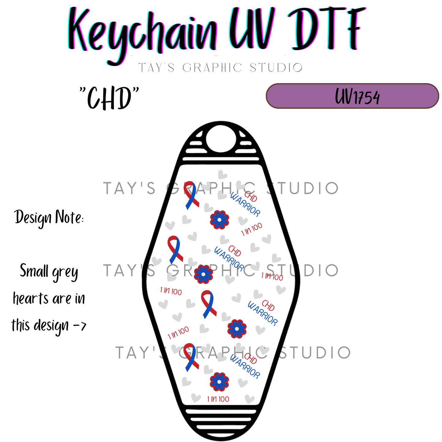 Exclusive - CHD Motel Key Chain Decal - MTO