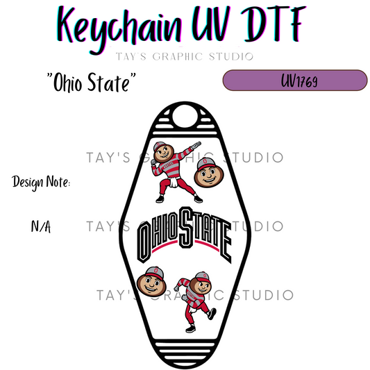 Exclusive - Ohio State Motel Keychain Decal - MTO